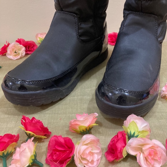 NWT Totes Waterproof Black Boots "Caroline 2" 10M - Picture 11 of 16